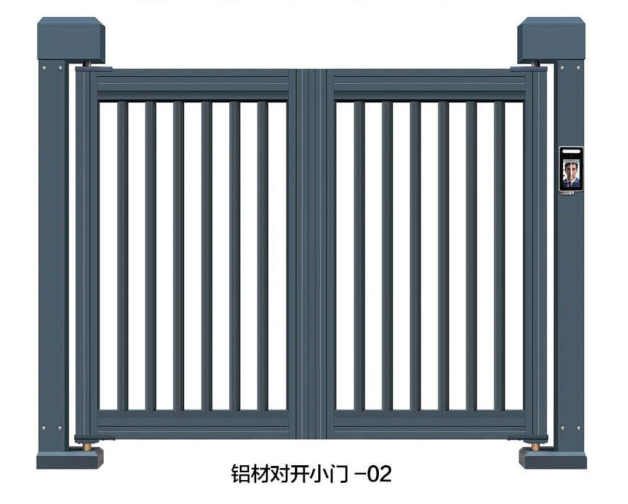 鋁材對(duì)開(kāi)小門(mén)02